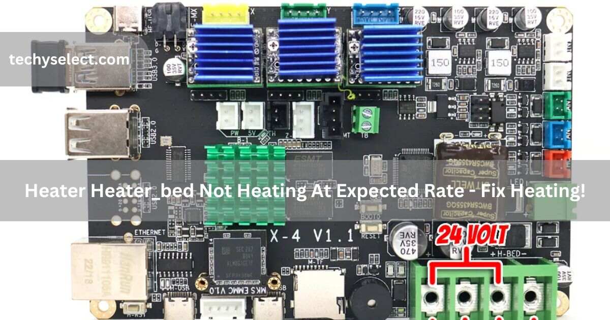 heater heater_bed not heating at expected rate