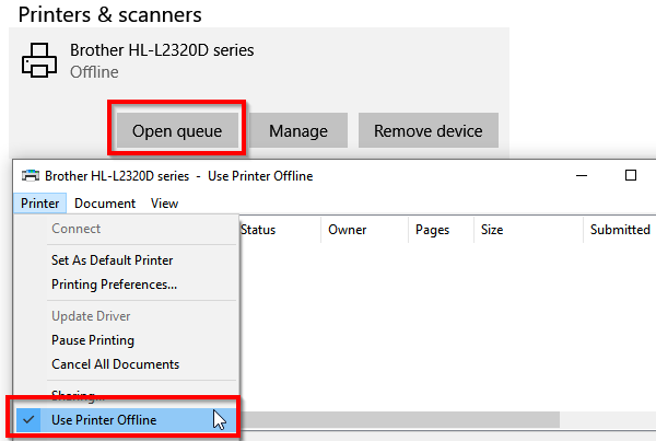 How To Change Printer Status From Idle To Ready Windows?