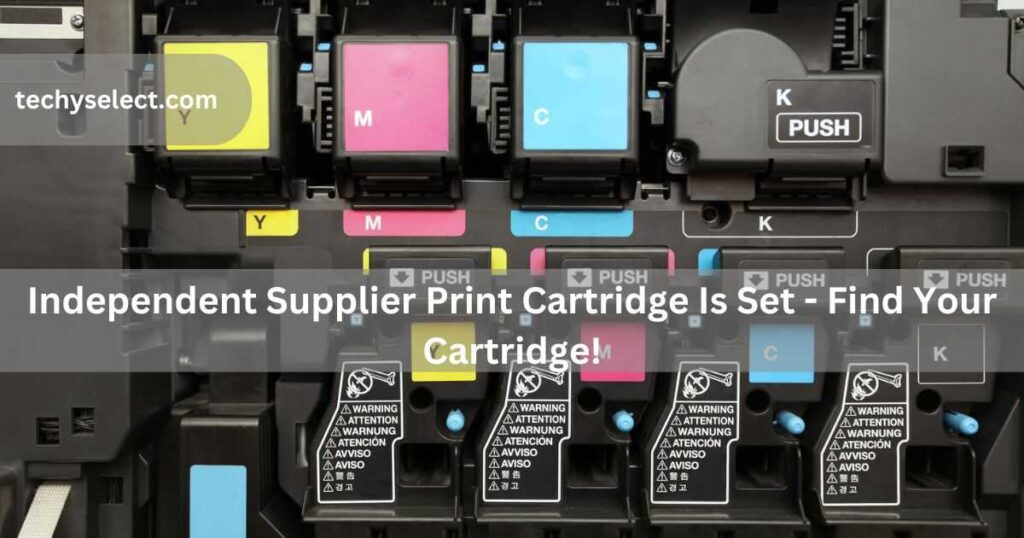 independent supplier print cartridge is set