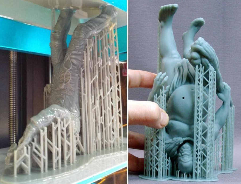 Why Does A 3d Resin Printer Print Objects Upside Down?