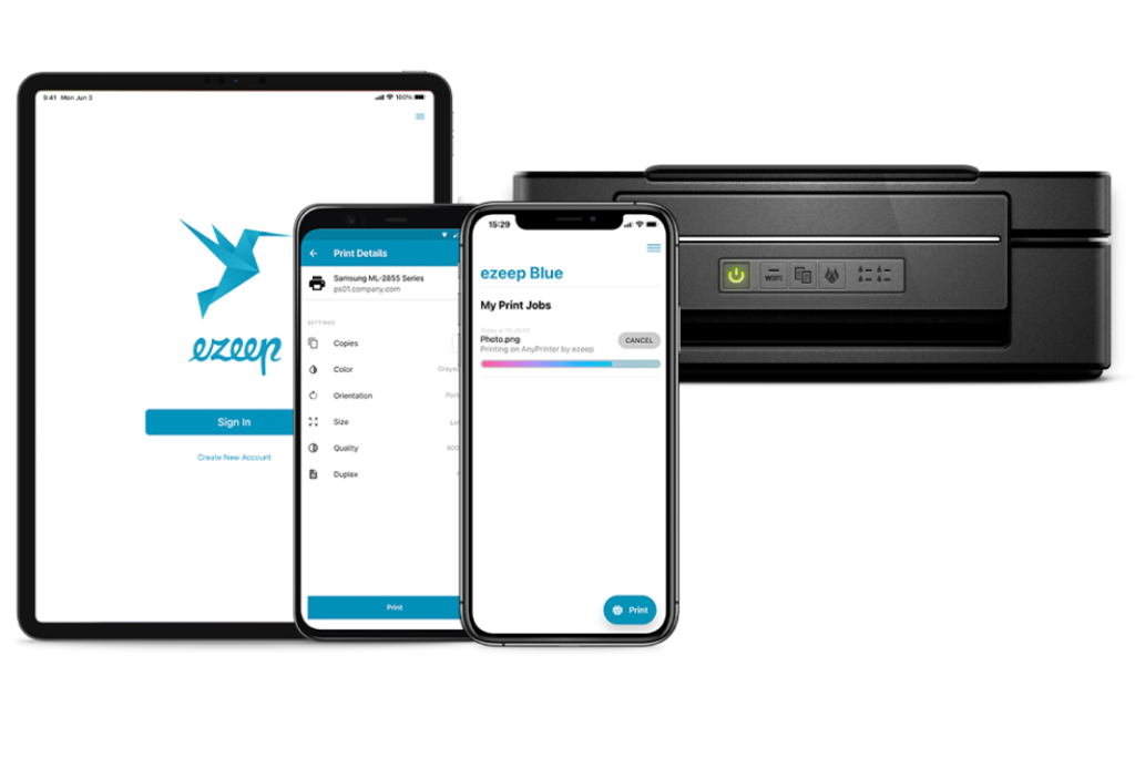 How To Connect A Printer With Ezeep Blue And Print Documents