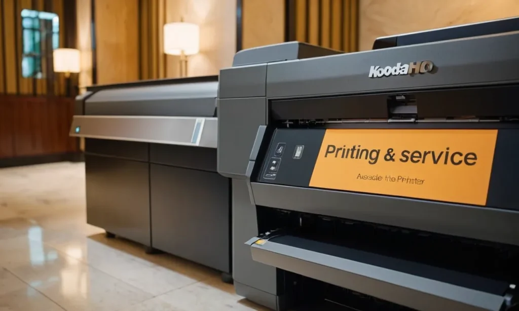 Printing Services At Hotels