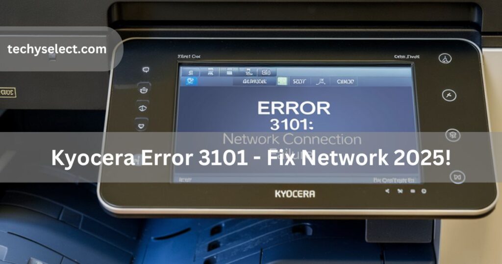 kyocera error 3101